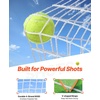 image:imageVEVOR Portable Lacrosse Goal  Complete Training Accessory Set with Extended Coverage for Youth and Adults4 x 4 Folding Goal