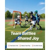 image:imageVEVOR Portable Lacrosse Goal  Complete Training Accessory Set with Extended Coverage for Youth and Adults4 x 4 Folding Goal