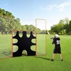 image:imageVEVOR Portable Lacrosse Goal  Complete Training Accessory Set with Extended Coverage for Youth and Adults6 x 6 3in1 Goal