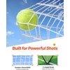 image:imageVEVOR Portable Lacrosse Goal  Complete Training Accessory Set with Extended Coverage for Youth and Adults6 x 6 Fiberglass Goal