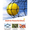 image:imageVEVOR Portable Lacrosse Goal  Complete Training Accessory Set with Extended Coverage for Youth and Adults6 x 6 Folding Goal