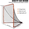 image:imageVEVOR Portable Lacrosse Goal  Complete Training Accessory Set with Extended Coverage for Youth and Adults6 x 6 Folding Goal