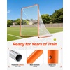 image:imageVEVOR Portable Lacrosse Goal  Complete Training Accessory Set with Extended Coverage for Youth and Adults6 x 6 Modular Goal