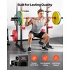 image:imageVEVOR Power Cage Power Rack Multifunctional Barbell Squat Rack with Adjustable Height Home Gym Strength Training Workout Equipment with JHooks amp More Fitness Attachment for Bench Press PullUp Dips