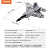 image:imageVEVOR RC Plane 2 Channel Remote Control Airplane 24GHZ with 6Axis Gyro Stabilizeramp2 Batteries F22 Fighter Aircraft Plane Toy for Adults Kids Beginners Boys BirthdayXmas Child Gift2CHF22