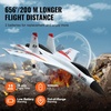 image:imageVEVOR RC Plane 2 Channel Remote Control Airplane 24GHZ with 6Axis Gyro Stabilizeramp2 Batteries F22 Fighter Aircraft Plane Toy for Adults Kids Beginners Boys BirthdayXmas Child Gift4CHSU27