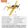 image:imageVEVOR RC Plane 2 Channel Remote Control Airplane 24GHZ with 6Axis Gyro Stabilizeramp2 Batteries F22 Fighter Aircraft Plane Toy for Adults Kids Beginners Boys BirthdayXmas Child Gift4CHT28