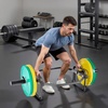 image:imageVEVOR Safety Squat Bar 700 amp 1500 LBS Plus 500 LBS Hex Barbell Trap Bar Ideal for Squats Deadlifts Lunges Rehab500 Pounds