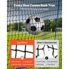 image:imageVEVOR Soccer Baseball Rebounder Net 3 Angles Adjustable Soccer Goal Rebounder for Control Passing Practice HeavyDuty Iron Frame amp PE Net Easy Setup Ball Training Equipment for TeensampAdults4x4FT