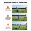 image:imageVEVOR Soccer Baseball Rebounder Net 3 Angles Adjustable Soccer Goal Rebounder for Control Passing Practice HeavyDuty Iron Frame amp PE Net Easy Setup Ball Training Equipment for TeensampAdults5x4FT