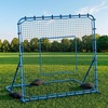 image:imageVEVOR Soccer Baseball Rebounder Net 3 Angles Adjustable Soccer Goal Rebounder for Control Passing Practice HeavyDuty Iron Frame amp PE Net Easy Setup Ball Training Equipment for TeensampAdults7x6FT