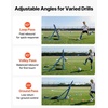 image:imageVEVOR Soccer Baseball Rebounder Net 3 Angles Adjustable Soccer Goal Rebounder for Control Passing Practice HeavyDuty Iron Frame amp PE Net Easy Setup Ball Training Equipment for TeensampAdults7x4FT
