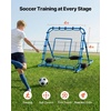 image:imageVEVOR Soccer Baseball Rebounder Net 3 Angles Adjustable Soccer Goal Rebounder for Control Passing Practice HeavyDuty Iron Frame amp PE Net Easy Setup Ball Training Equipment for TeensampAdults4x4FT