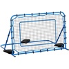 image:imageVEVOR Soccer Baseball Rebounder Net 3 Angles Adjustable Soccer Goal Rebounder for Control Passing Practice HeavyDuty Iron Frame amp PE Net Easy Setup Ball Training Equipment for TeensampAdults6x4FT