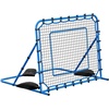 image:imageVEVOR Soccer Baseball Rebounder Net 3 Angles Adjustable Soccer Goal Rebounder for Control Passing Practice HeavyDuty Iron Frame amp PE Net Easy Setup Ball Training Equipment for TeensampAdults5x4FT