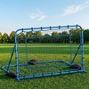 image:imageVEVOR Soccer Baseball Rebounder Net 3 Angles Adjustable Soccer Goal Rebounder for Control Passing Practice HeavyDuty Iron Frame amp PE Net Easy Setup Ball Training Equipment for TeensampAdults6x4FT