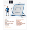 image:imageVEVOR Soccer Baseball Rebounder Net 3 Angles Adjustable Soccer Goal Rebounder for Control Passing Practice HeavyDuty Iron Frame amp PE Net Easy Setup Ball Training Equipment for TeensampAdults7x6FT