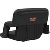 image:imageVEVOR Stadium Seat with Back Support Wide Bleacher Seat Back Folding Portable Padded Reclining Chair with Hook Pocket Cupholder Ideal for Sport Event Beach Camping Concertstadium seat cushion