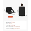 image:imageVEVOR Stadium Seat with Back Support Wide Bleacher Seat Back Folding Portable Padded Reclining Chair with Hook Pocket Cupholder Ideal for Sport Event Beach Camping Concertstadium seat cushion
