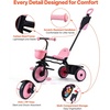 image:imageVEVOR Toddler Tricycle amp Stroller for 18 Months to 5 Year Old Kids Trike with Parent Push Handle Adjustable Seat amp Storage for Outdoor Play Tricycle for Toddlers Birthday Toy for Boys and Girls