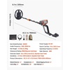 image:imageVEVOR Waterproof Metal Detector 12 Professional High Accuracy Gold Detector for Adults with Display Wireless Headphones 7 Modes Adjustable Length for Detecting Gold Treasure Hunting IP68NEW8inch