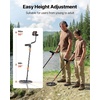 image:imageVEVOR Waterproof Metal Detector 12 Professional High Accuracy Gold Detector for Adults with Display Wireless Headphones 7 Modes Adjustable Length for Detecting Gold Treasure Hunting IP68NEW12inch