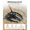 image:imageVEVOR Waterproof Metal Detector 12 Professional High Accuracy Gold Detector for Adults with Display Wireless Headphones 7 Modes Adjustable Length for Detecting Gold Treasure Hunting IP68NEW10inch