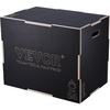 image:imageVEVOR 3 in 1 Plyometric Jump Box EasytoAssemble Wood Plyo Box for Jumping Trainers Home Gym Training and Conditioning30x24x20