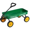 image:imageVEVOR 39 inch Pull Along Kids Wagon Red Rolling Cargo Toy Wagons for Kids Outdoor Utility Cart for Garden Beach Camping with All Terrain Wheels for Child Present Supports up to 330 lbsGreen