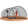 image:imageVEVOR Baseball Batting Cage1240 Ft Carbon SteelFiberglasss Portable Batting Cage Battings Cages Netting for Indoor Outdoor22 FT