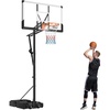 Upgraded Adjustable 5.25-10ft  44 inch Backboard