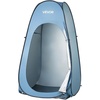 image:imageVEVOR Camping Shower Tent 1 Room Portable Privacy Tent Changing Room with Ground Stakes Ropes Carry Bag and Steel Poles 200D Oxford Fabric with Silver Coating for Camping Beach FishingBlue
