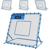 image:imageVEVOR Soccer Baseball Rebounder Net 3 Angles Adjustable Soccer Goal Rebounder for Control Passing Practice HeavyDuty Iron Frame amp PE Net Easy Setup Ball Training Equipment for TeensampAdults7x6FT