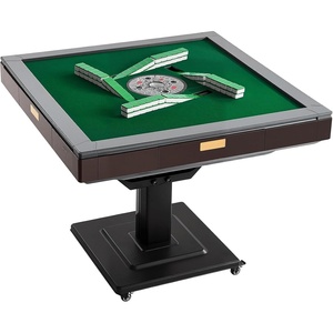 image:imageVEVOR Automatic Mahjong Table with Wheels 2 Sets of 40 mm Tiles 164 Pcs Roller Coaster Style MahjongTable Foldable and Automatic Shuffler for Home Outdoor Leisure amp Gifts for Mahjong Players40MM164 Pcs