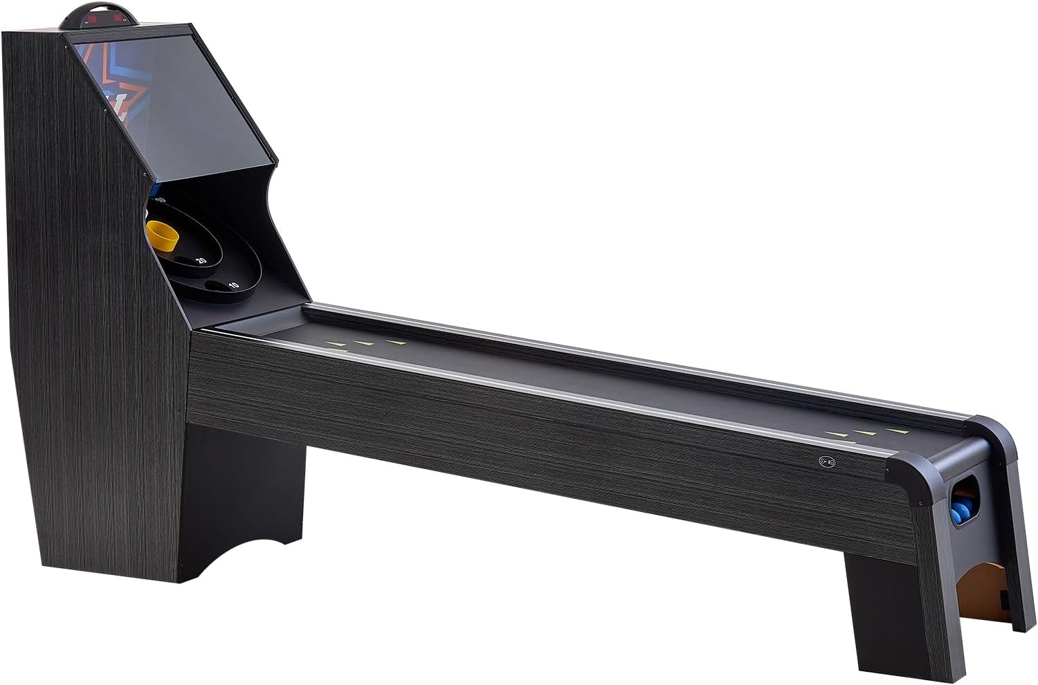 image:imageVEVOR Roll and Score Classic Arcade GameTable Sky Ball Table Machine LED ElectronicScorer amp Track Lighting Sound Automatic BallReturn Home Recreation Game Room9LED Track Lighting