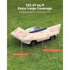 image:imageVEVOR 270 Degree Awning with Bulitin LED Light 3 Colors 133 sqft Driver Side Vehicle Awning UV50 Waterproof Car Side Awnings AllWeather Overland Awnings Car Shelter for SUV Truck CampingKhaki 270 2067ft Car Awning