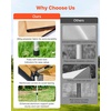 image:imageVEVOR 270 Degree Awning with Bulitin LED Light 3 Colors 133 sqft Driver Side Vehicle Awning UV50 Waterproof Car Side Awnings AllWeather Overland Awnings Car Shelter for SUV Truck CampingKhaki 270 2067ft Car Awning