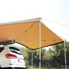 image:imageVEVOR 270 Degree Awning with Bulitin LED Light 3 Colors 133 sqft Driver Side Vehicle Awning UV50 Waterproof Car Side Awnings AllWeather Overland Awnings Car Shelter for SUV Truck CampingKhaki 270 15482ft Car Awning