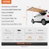 image:imageVEVOR 270 Degree Awning with Bulitin LED Light 3 Colors 133 sqft Driver Side Vehicle Awning UV50 Waterproof Car Side Awnings AllWeather Overland Awnings Car Shelter for SUV Truck CampingKhaki 46X66ft Car Awning