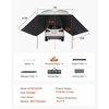image:imageVEVOR 270 Degree Awning with Bulitin LED Light 3 Colors 133 sqft Driver Side Vehicle Awning UV50 Waterproof Car Side Awnings AllWeather Overland Awnings Car Shelter for SUV Truck CampingArmyGreen 10X7ft Car Awning