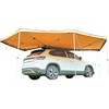 image:imageVEVOR 270 Degree Awning with Bulitin LED Light 3 Colors 133 sqft Driver Side Vehicle Awning UV50 Waterproof Car Side Awnings AllWeather Overland Awnings Car Shelter for SUV Truck CampingKhaki 270 2067ft Car Awning