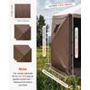 image:imageVEVOR 3 Pack Canopy Sidewalls 10x10 ft 100 Waterproof 99 UV Protection HeavyDuty 210D Oxford Side Walls for StraightLeg Pop Up Canopy Tent Easy Up Outdoor Canopy for CampingTent NOT IncludedBrown