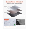 image:imageVEVOR 3 Pack Canopy Sidewalls 10x10 ft 100 Waterproof 99 UV Protection HeavyDuty 210D Oxford Side Walls for StraightLeg Pop Up Canopy Tent Easy Up Outdoor Canopy for CampingTent NOT IncludedUpgraded White Sidewalls for Canopy Tent