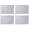 image:imageVEVOR 3 Pack Canopy Sidewalls 10x10 ft 100 Waterproof 99 UV Protection HeavyDuty 210D Oxford Side Walls for StraightLeg Pop Up Canopy Tent Easy Up Outdoor Canopy for CampingTent NOT IncludedUpgraded White Sidewalls for Canopy Tent