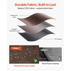 image:imageVEVOR 3 Pack Canopy Sidewalls 10x10 ft 100 Waterproof 99 UV Protection HeavyDuty 210D Oxford Side Walls for StraightLeg Pop Up Canopy Tent Easy Up Outdoor Canopy for CampingTent NOT IncludedBrown