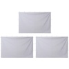 image:imageVEVOR 3 Pack Canopy Sidewalls 10x10 ft 100 Waterproof 99 UV Protection HeavyDuty 210D Oxford Side Walls for StraightLeg Pop Up Canopy Tent Easy Up Outdoor Canopy for CampingTent NOT IncludedWhite