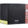 image:imageVEVOR 3 in 1 Plyometric Jump Box Cotton Plyo Box Platform amp Jumping Agility Box AntiSlip Fitness Exercise Step Up Box for Home Gym Training Conditioning Strength Training Multiple Sizes Black16x14x12