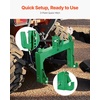 image:imageVEVOR 3Point Quick Hitch 4000 Lbs Lift Capacity 3Pt Trailer Hitch with 5 Level Adjustable Bolt Adaptation to Category 1 amp 2 Tractor Heavy Duty 3 Point Attachments Green