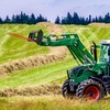 image:imageVEVOR 49 Hay Spear Bale Spears 3000lbs Loading Capacity Skid Steer Loader Tractor Attachment 2pcs Spears Quick Attach Spike Forks49 Horizontal Assembly