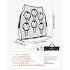 image:imageVEVOR 6x6ft Football Trainer Throwing Net Training Throwing Target Practice Net with 5 Target PocketsFootball Training Equipment Includes Portable Carry CaseGreat for QuarterbackBlack